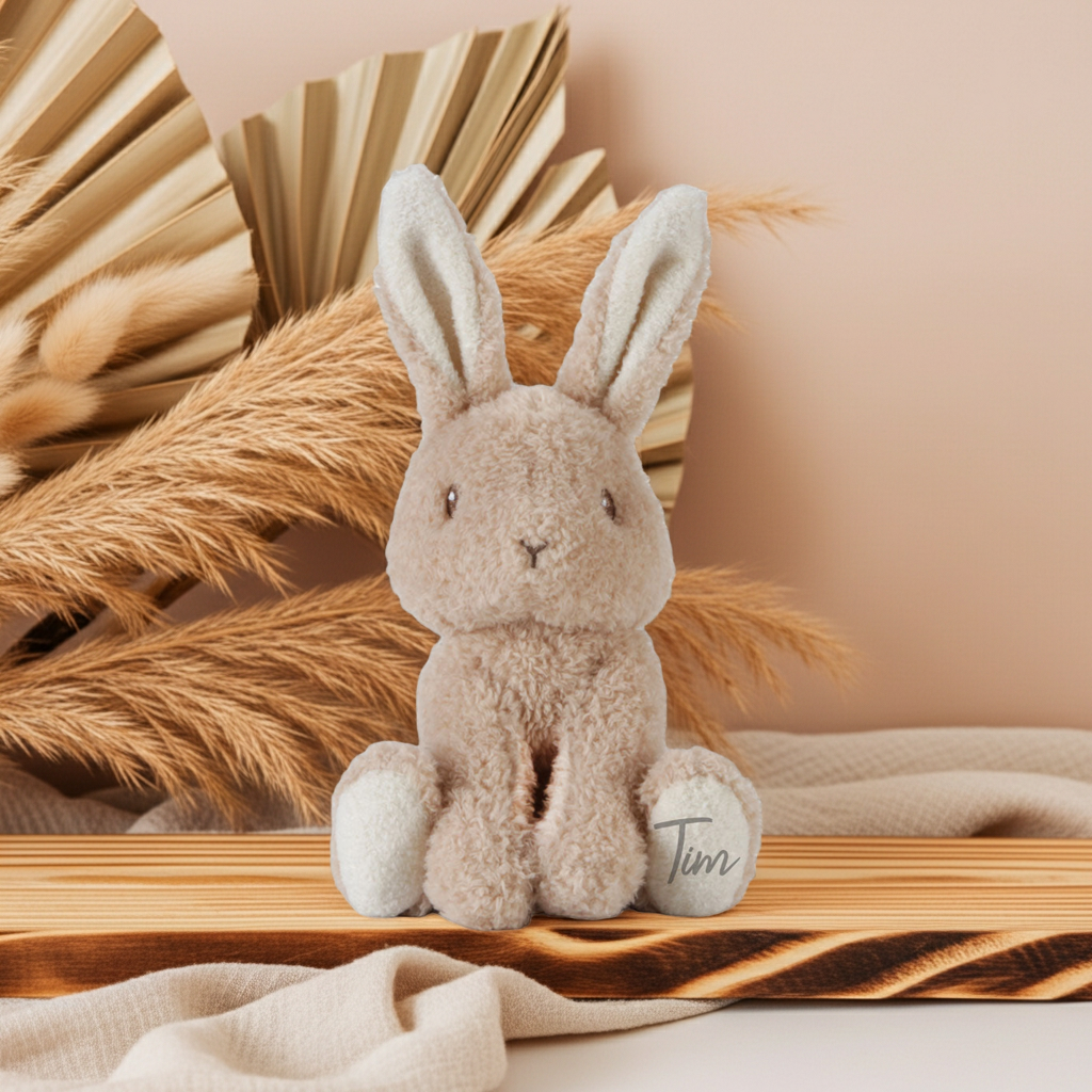 Peluche Lapin Bébé 15cm GRS
