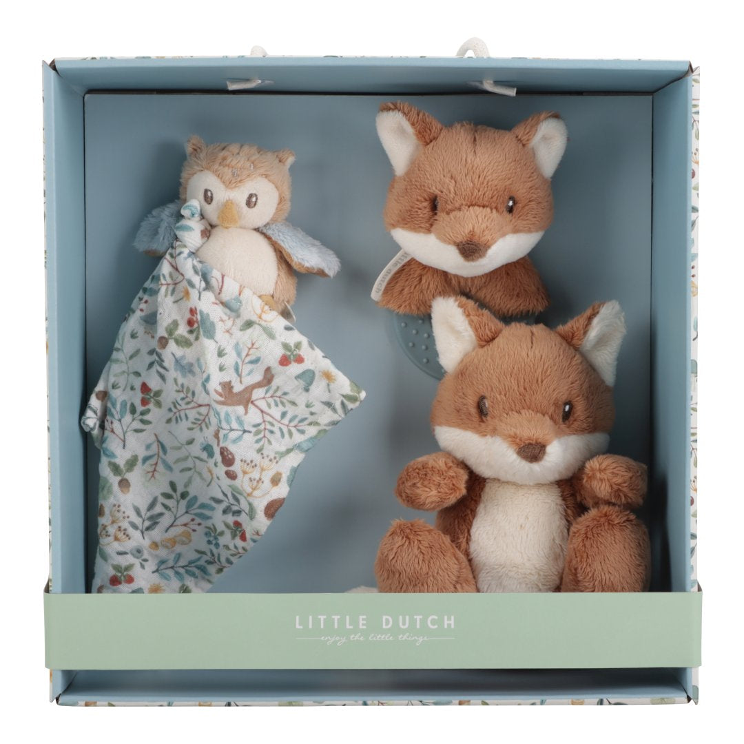 Geschenkset Forest Friends – Geschenk zur Geburt für Babys