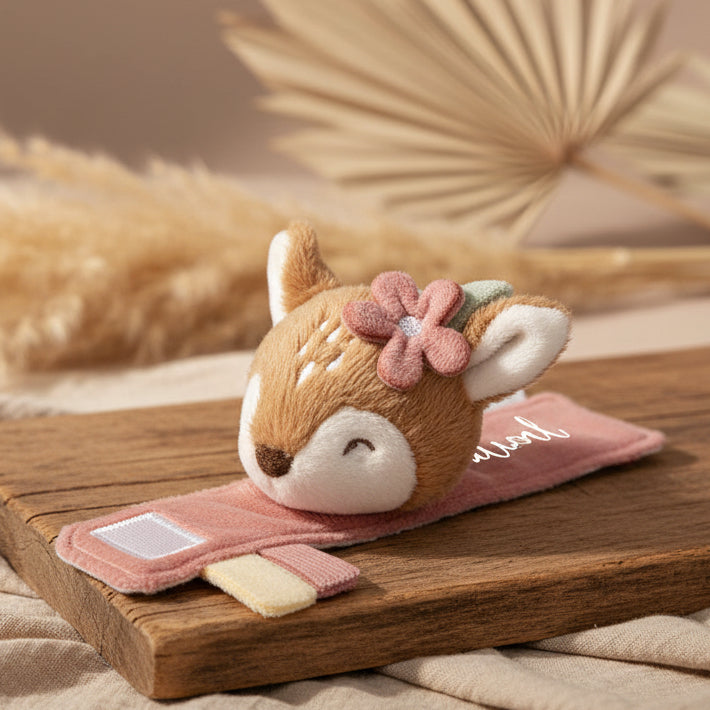 Hochet de poignet cerf Fairy Garden