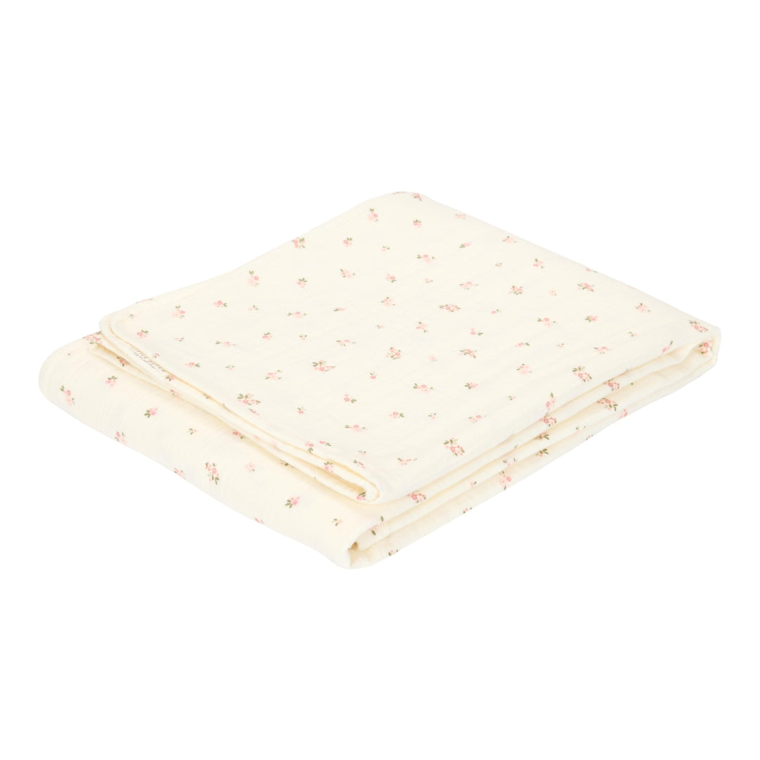 Couverture d'été hydrophile pour berceau Fairy Blossom | Little Dutch