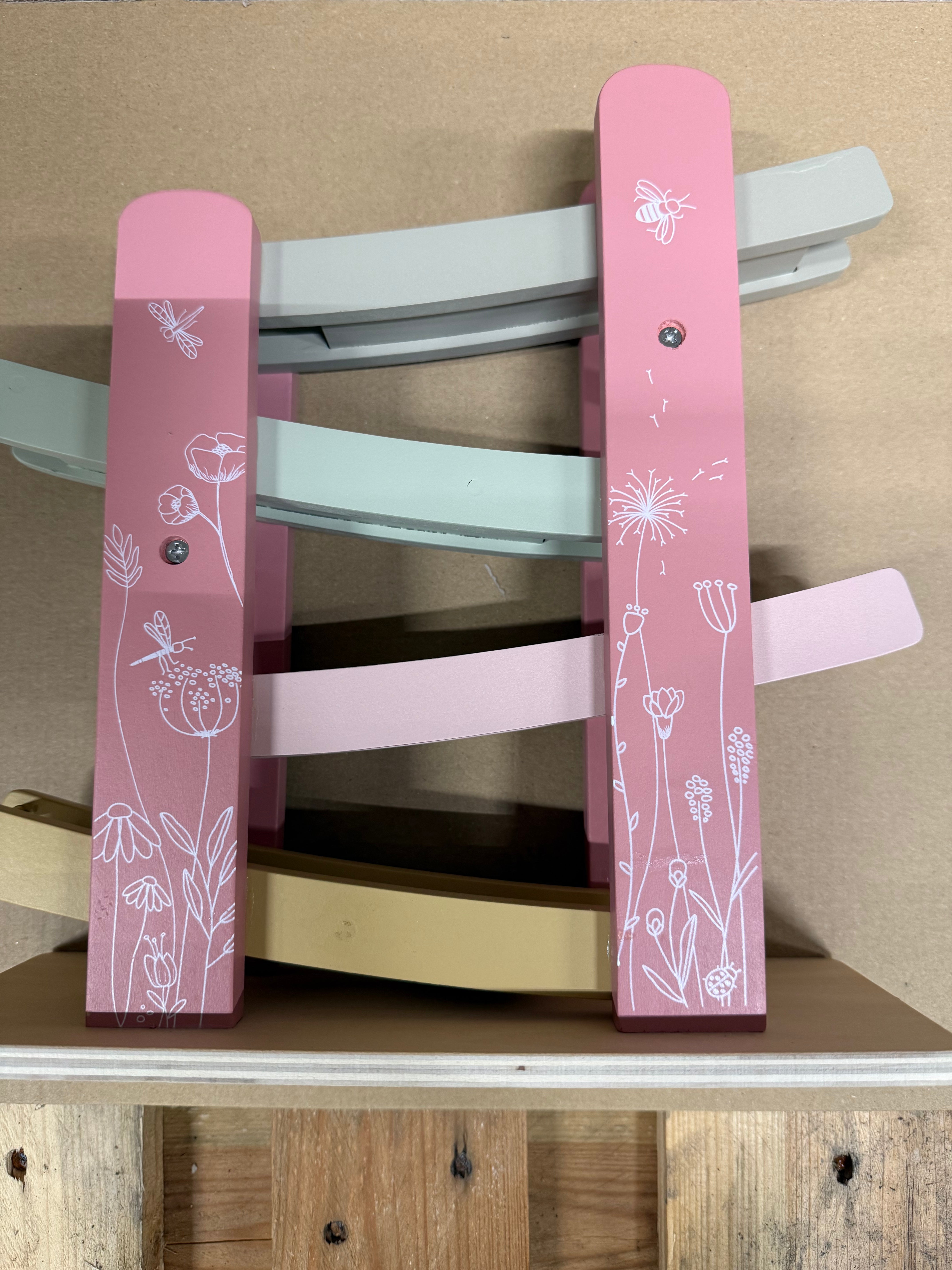 Kugelbahn rosa Wild Flowers | B-Ware ein 2.Leben