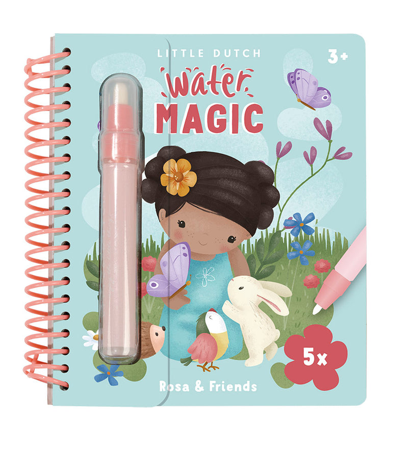 Water coloring book Rosa &amp; Friends | Little Dutch
