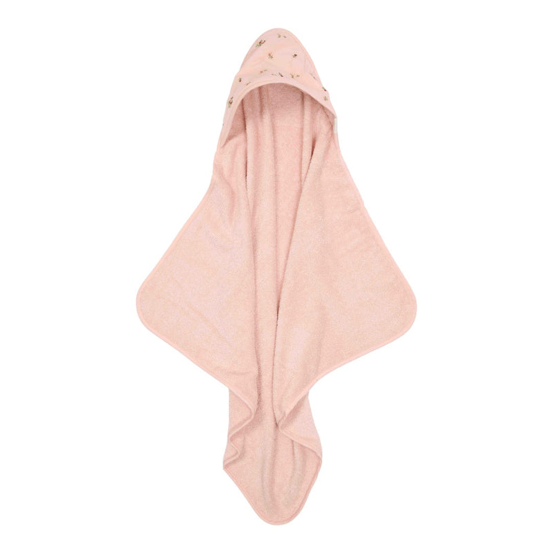 Kapuzenhandtuch gestickt Blossom 75 x 75 cm | Little Dutch