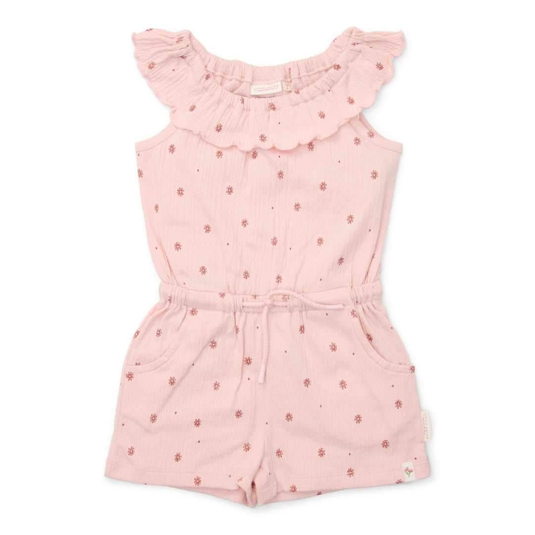 Kurze Latzhose Lotus – Sommeroutfit für Babys & Kleinkinder