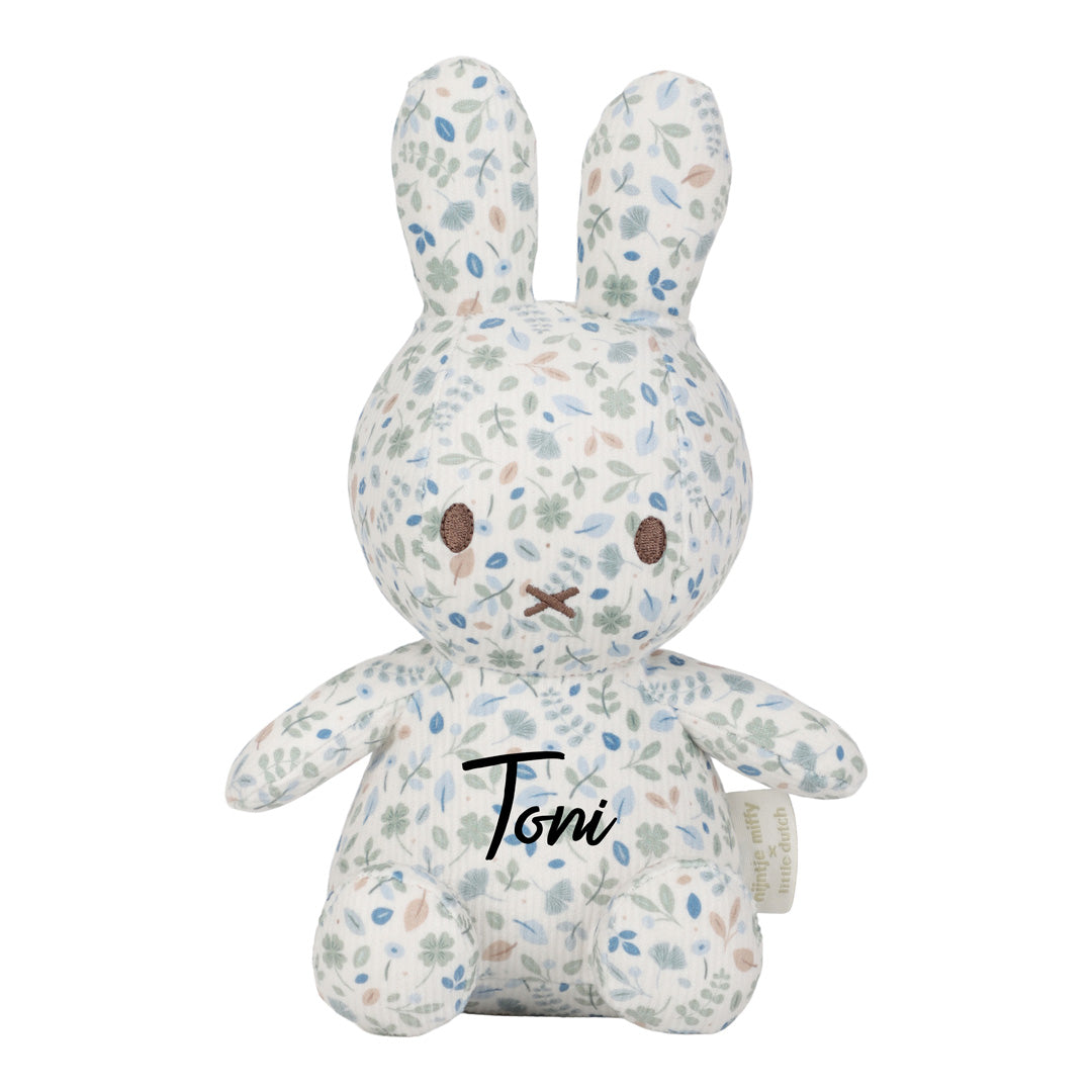 Kuscheltier Hase Lucky Leaves all-over-print, 20 cm  x Miffy