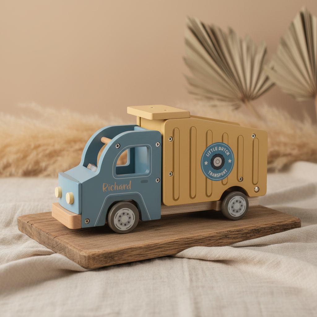 Timber tipper truck