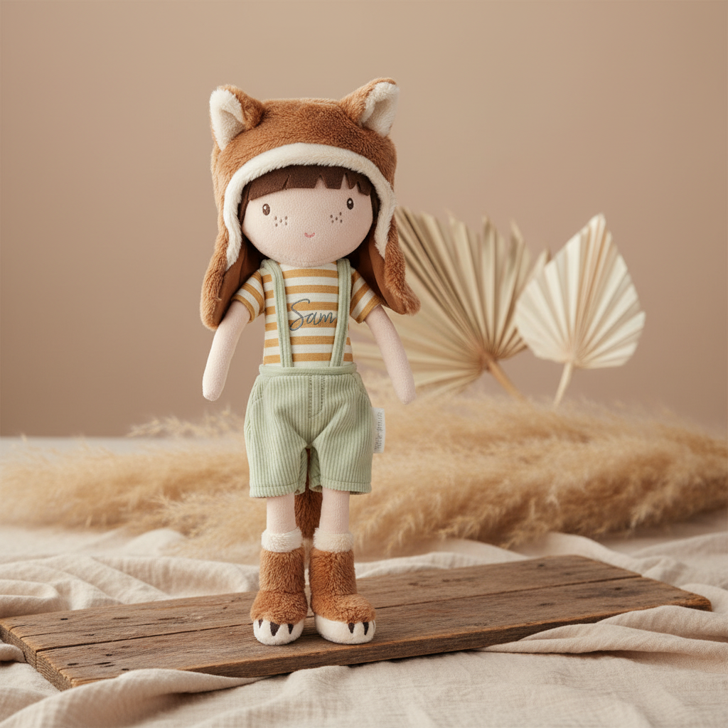 Kuschelpuppe Forest Friend Sam