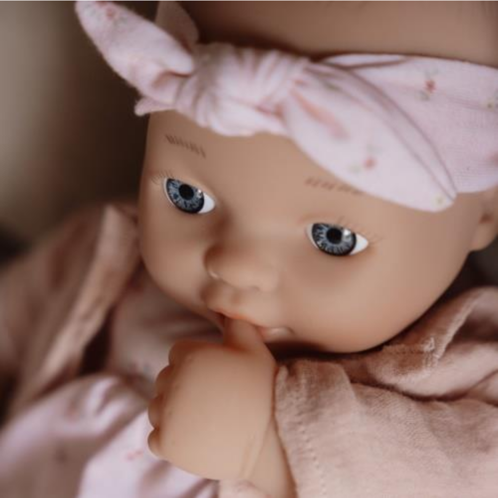 Personalized Baby Doll Lily with Name & Accessories | Gift for Children