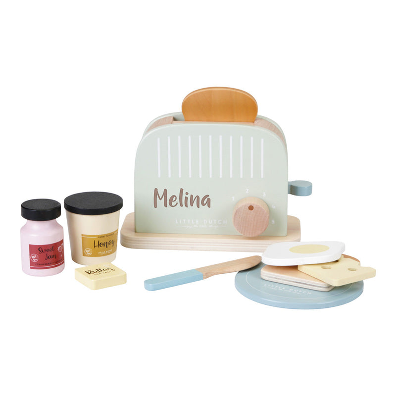 Toaster wood, mint | Little Dutch