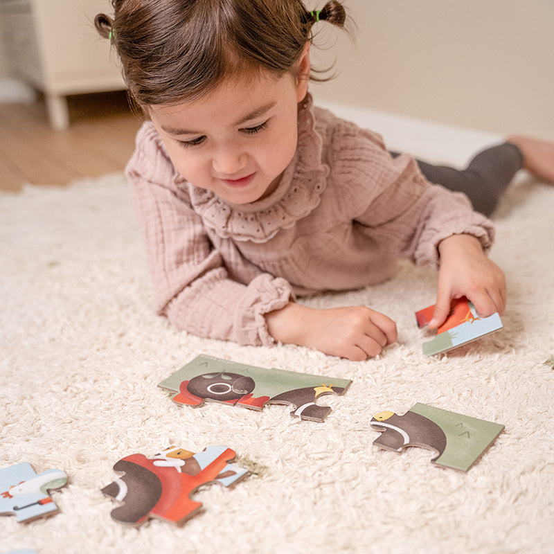 4 in 1 Puzzle Set Little Farm