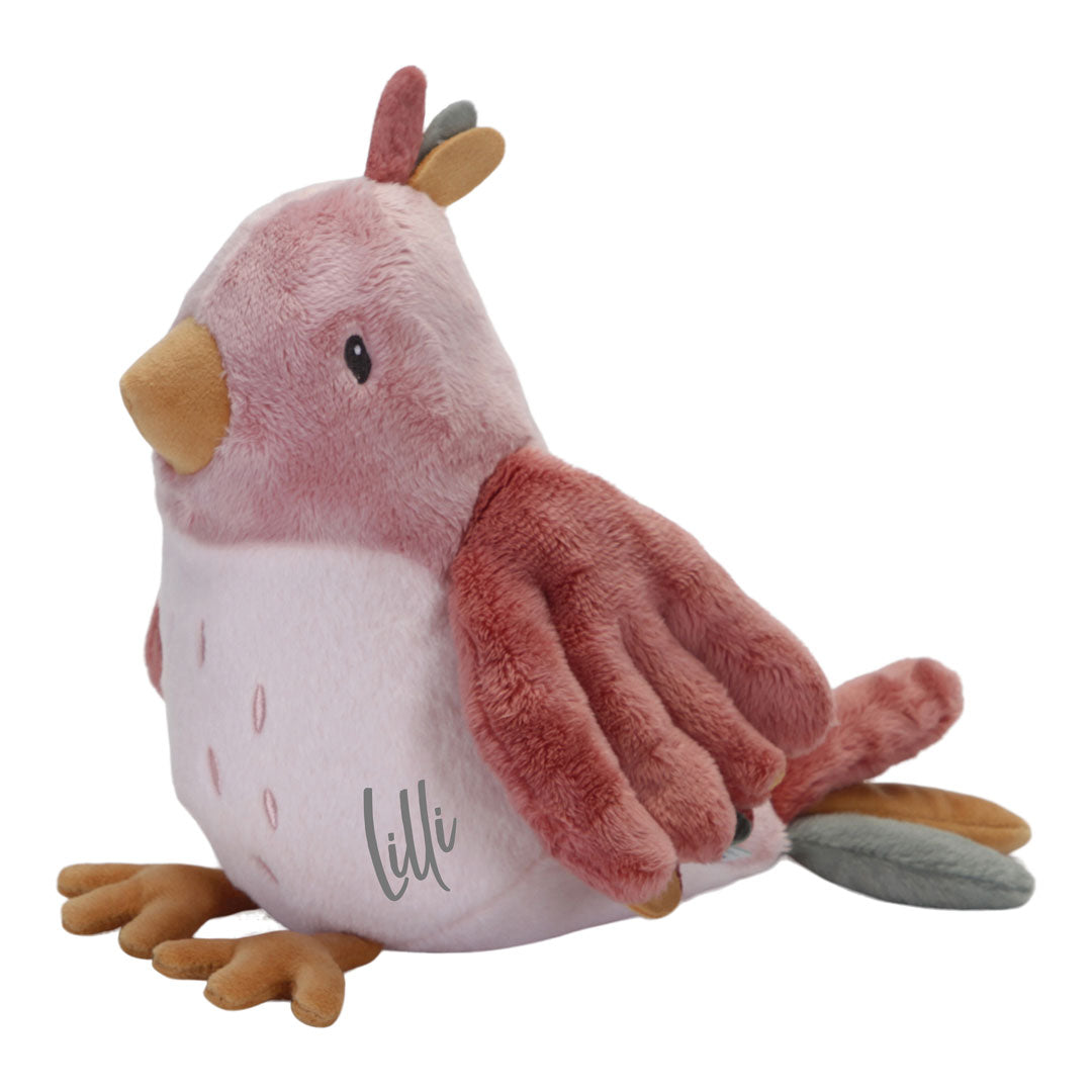 Kuscheltier Vogel Flowers & Butterflies – Geschenk für Babys