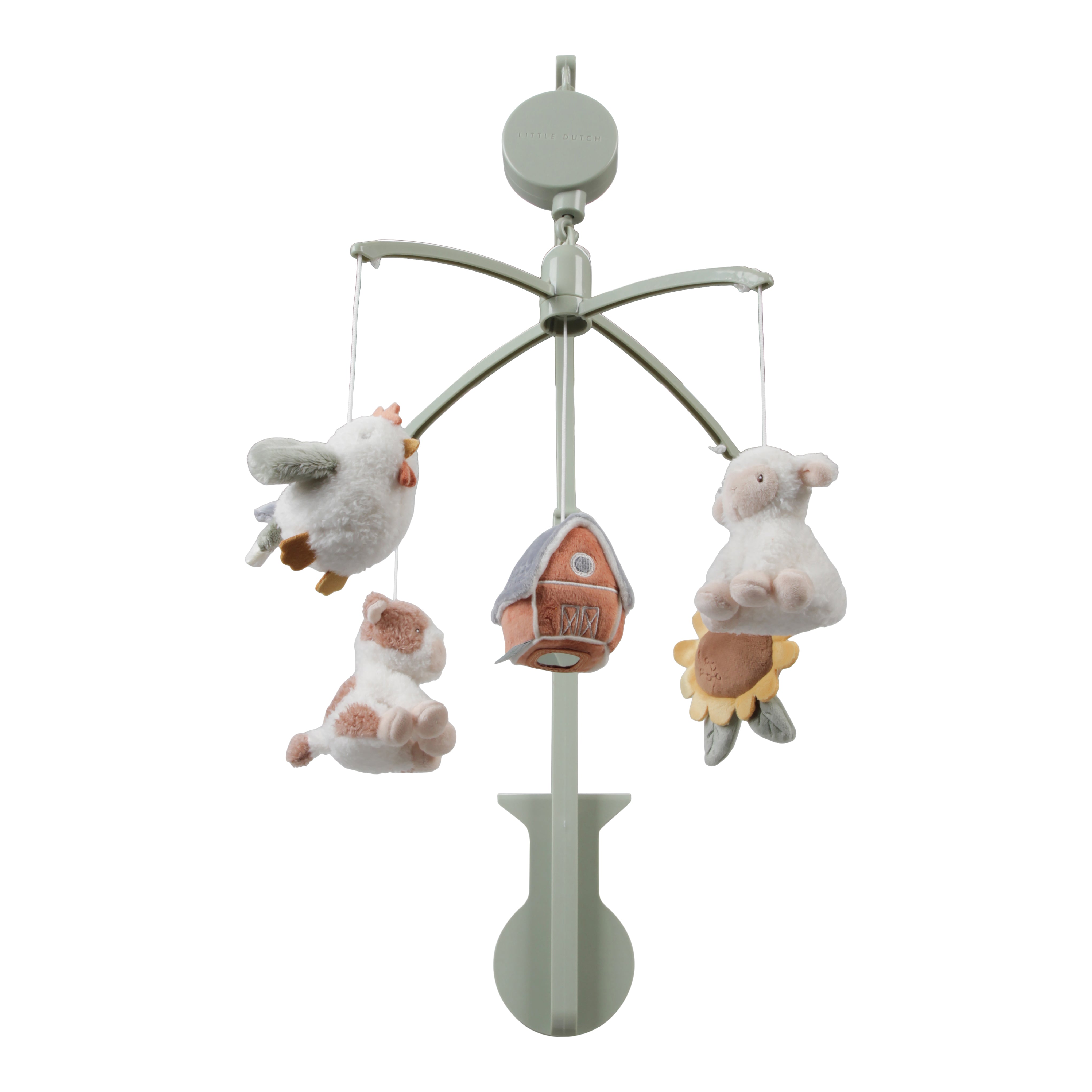 Personalisierbares Musik-Mobile Little Farm mit Namen  by Schmatzepuffer®