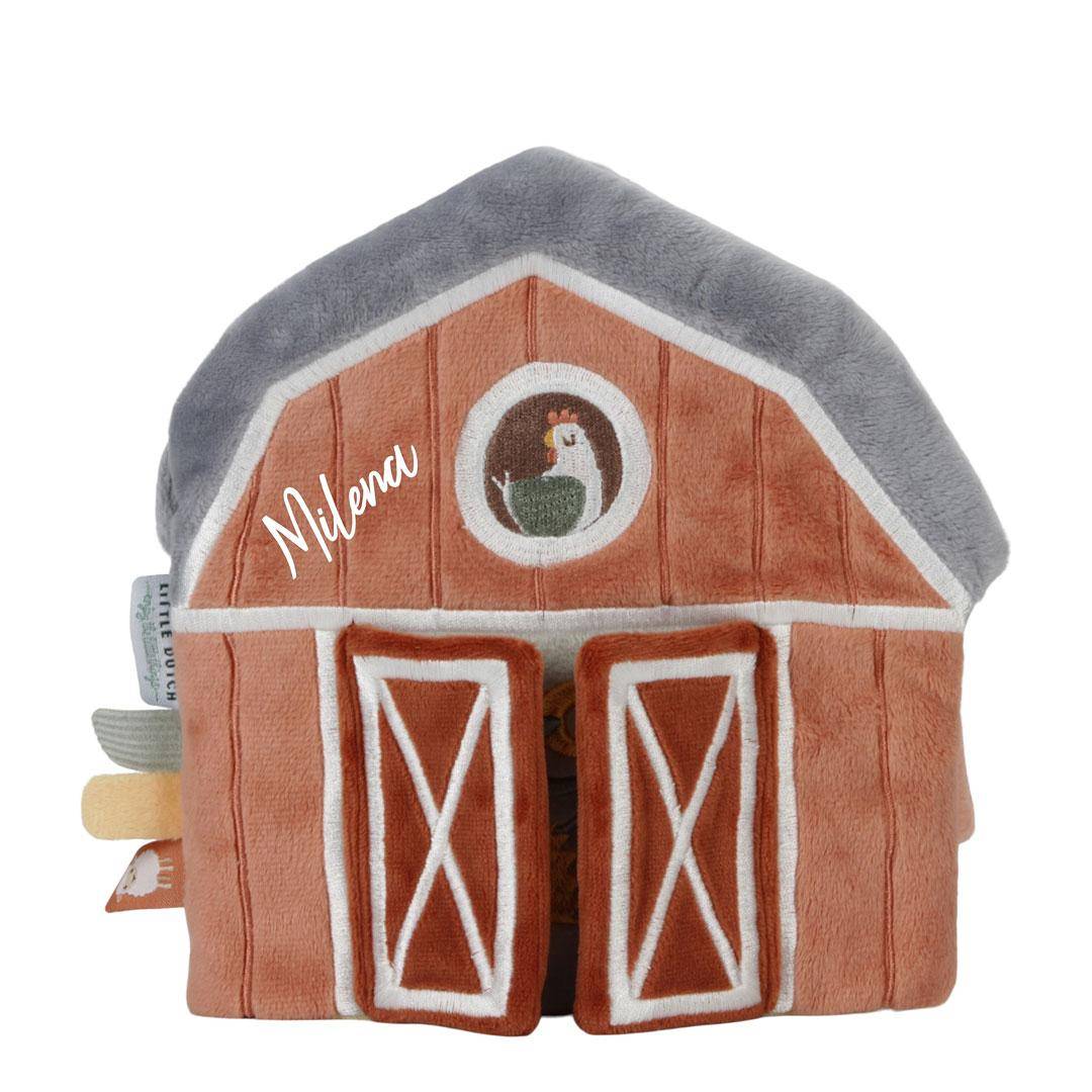 Stoffbuch mit Aktivitäten Little Farm