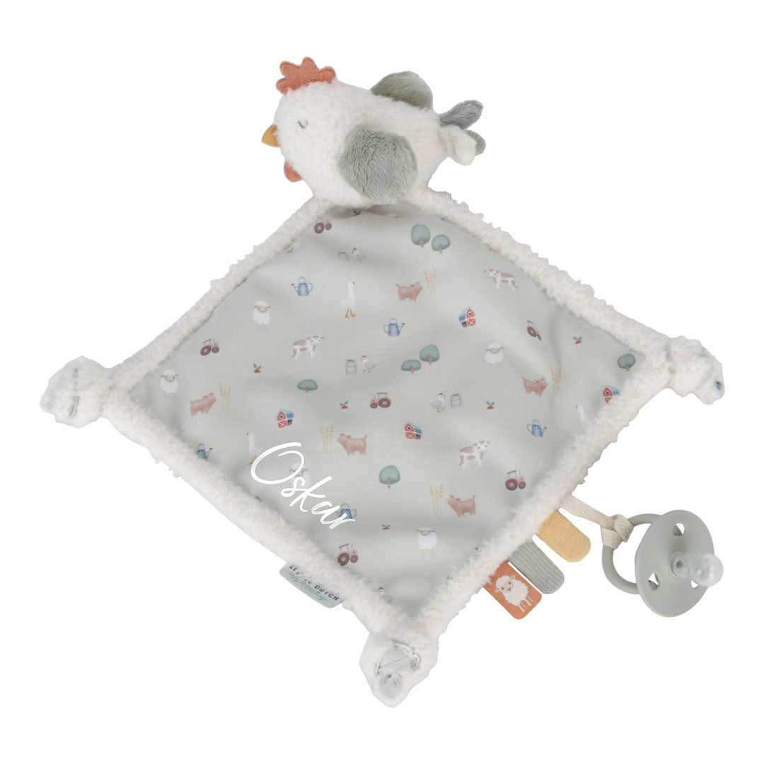 Chicken comfort blanket Little Farm