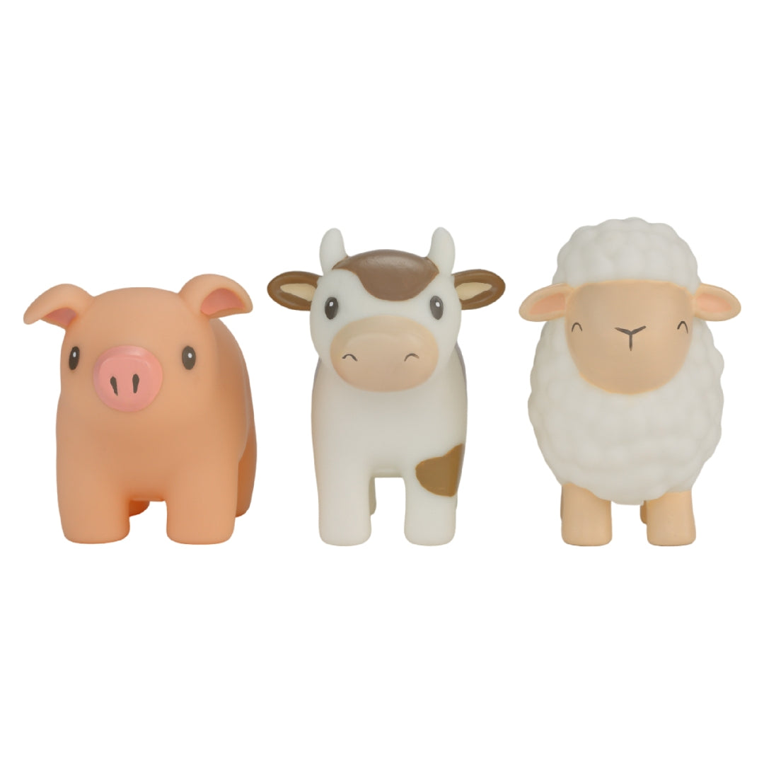 Bath Toys for Babies from 4 Months – 3-Piece Farm Set
