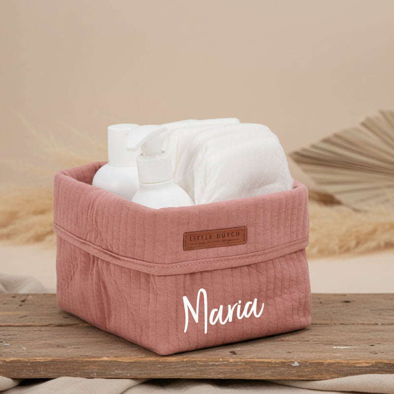 Pflegekörbchen Pure Pink Blush, klein | Little Dutch
