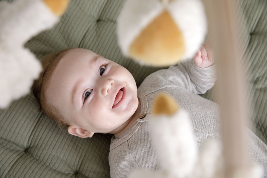 Little Goose musical mobile for baby bed by Schmatzepuffer®