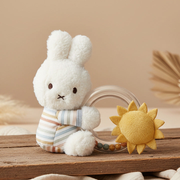 Rassel-Greifling Hase Vintage Sunny Stripes  x Miffy