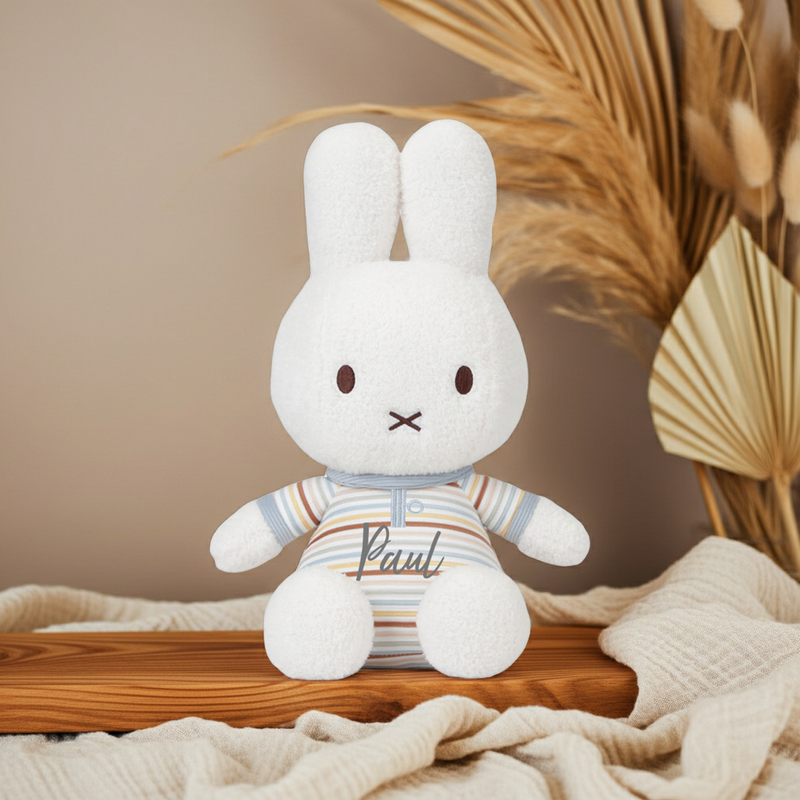Kuscheltier Hase Vintage Sunny Stripes, 35 cm  x Miffy