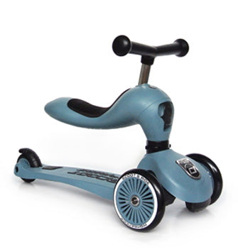 Trottinette Highwaykick 1, bleu acier | Scoot &amp; Ride