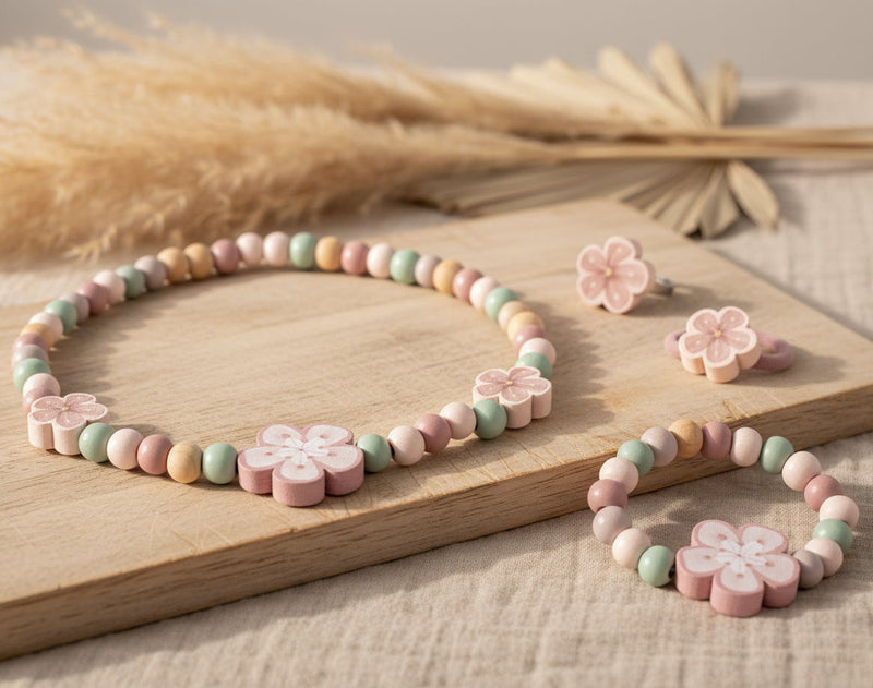 Parure de bijoux fleur | Little Dutch