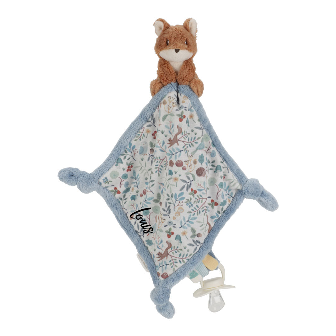 Doudou plat renard Forest Friends