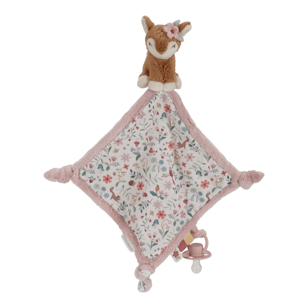 Schnuffeltuch Druck Reh Fairy Garden