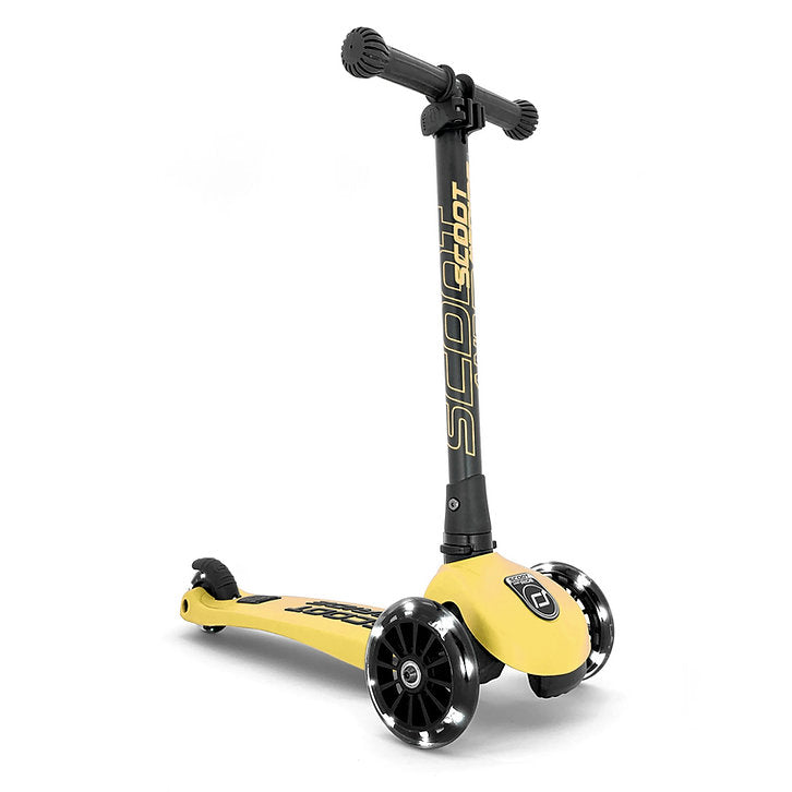 Trottinette Highwaykick 3, LED citron | Scoot &amp; Ride