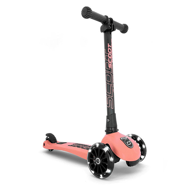 Scooter Highwaykick 3, LED Peach | Scoot &amp; Ride