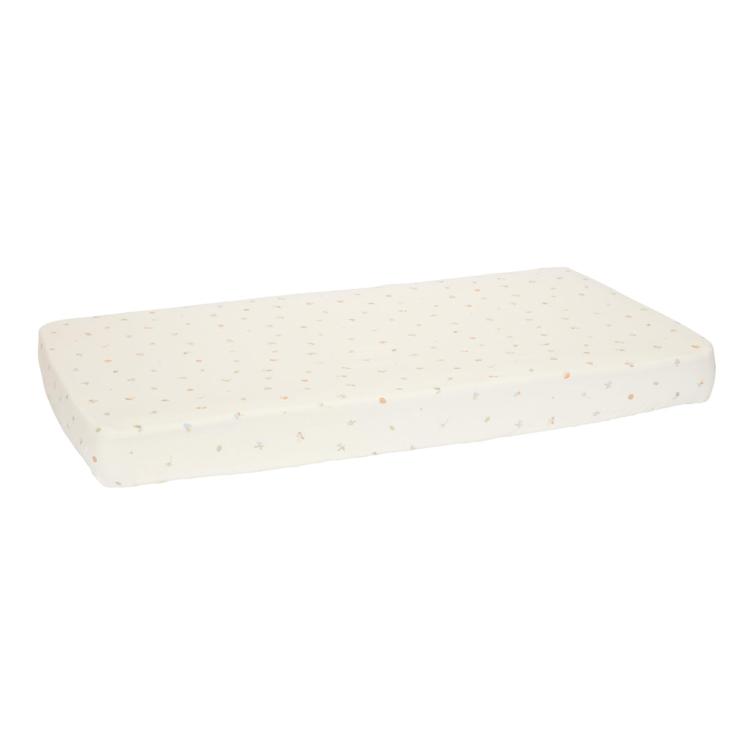 Fitted sheet for children's bed Forest Treasures 60 x 120 cm | Little Dutch