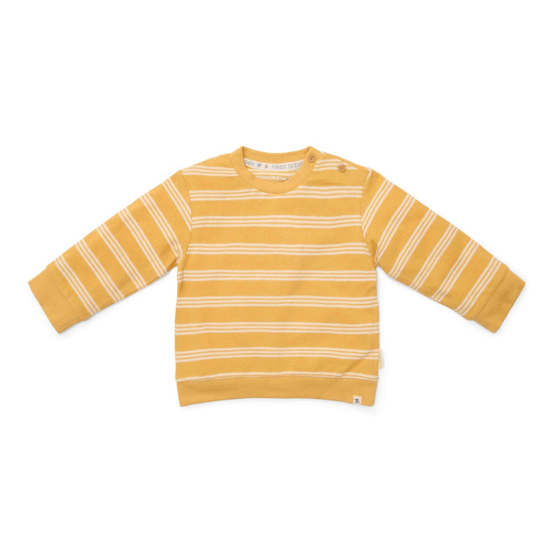 Yellow Stripe Sweatshirt for Babies and Children