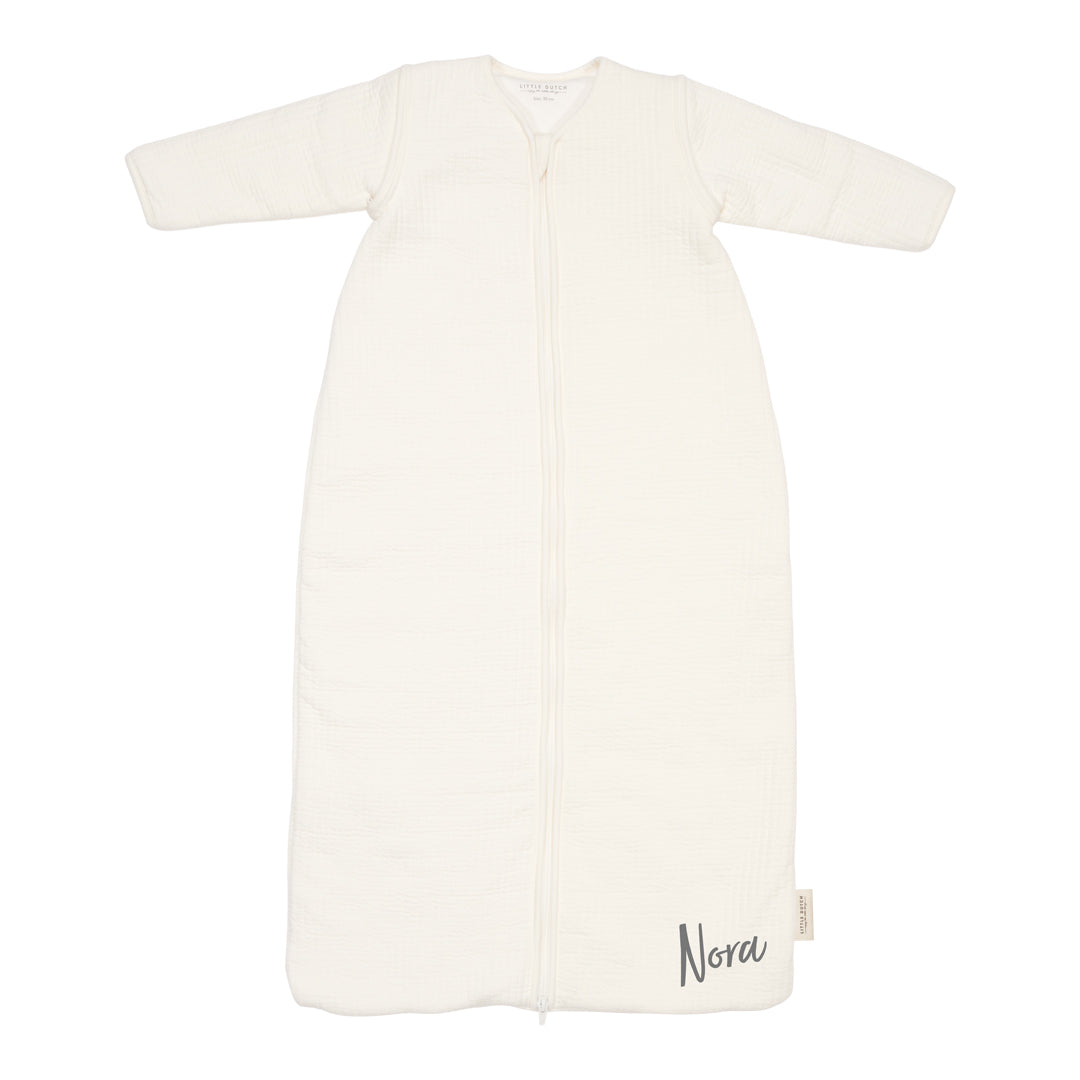 Winter sleeping bag 90 cm Pure Soft White | Little Dutch customizable