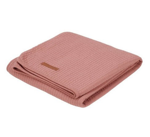 Summer blanket for children's bed Pure Pink Blush | Little Dutch