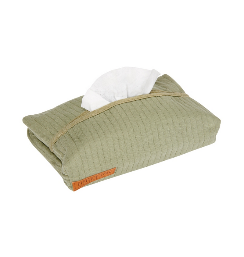 Little Dutch - Wet Wipe Cover Pure Olive
