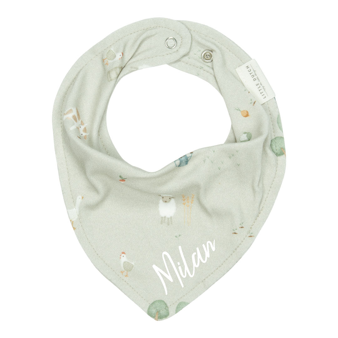 Bavoir bandana - La Petite Ferme | Little Dutch