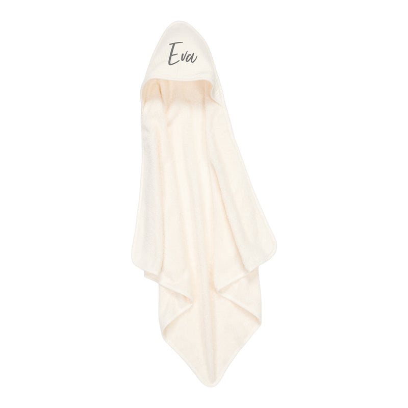 Hooded towel Pure Soft White | Little Dutch