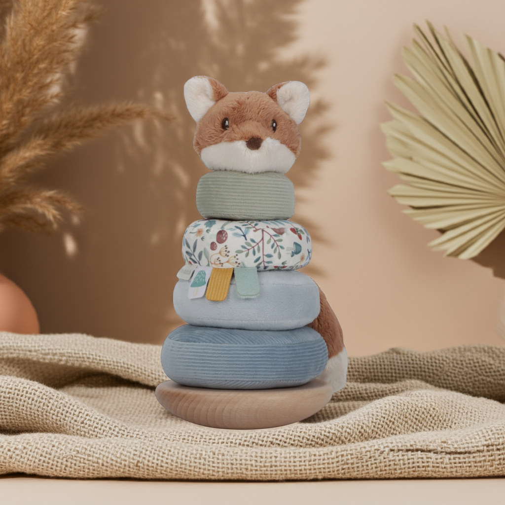 Stapelturm mit Ringen Forest Friends