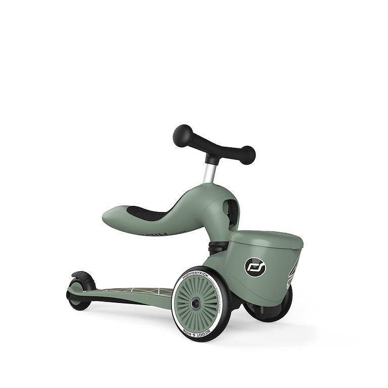Highwaykick 1 Lifestyle lignes vertes | Roulez en trottinette