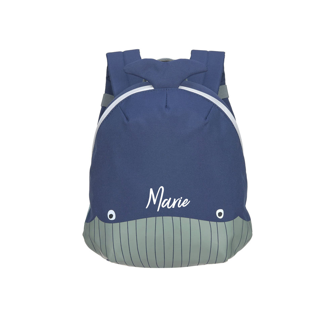 Sac à dos petite baleine, bleu foncé | Lässig
