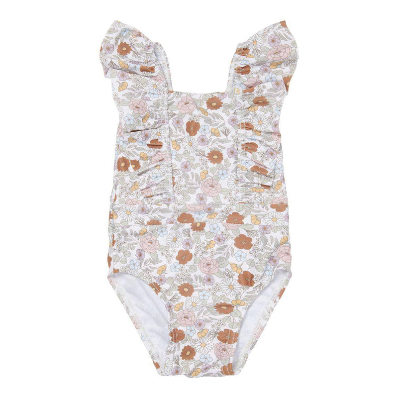 Ruffled swimsuit, Vintage Little Flowers | Little Dutch