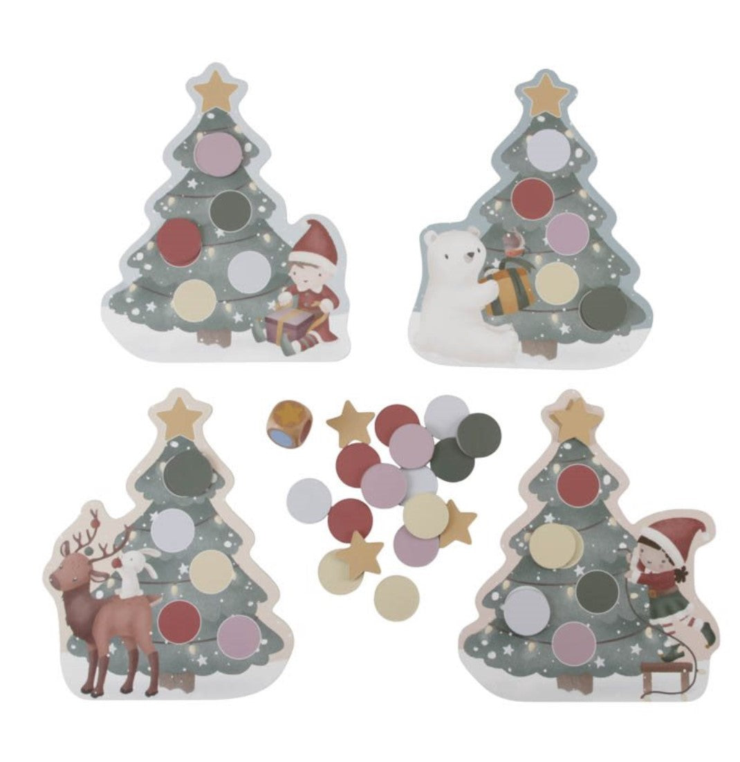 Weihnachtsbaum-Spiel – Geschicklichkeitsspiel für Kinder