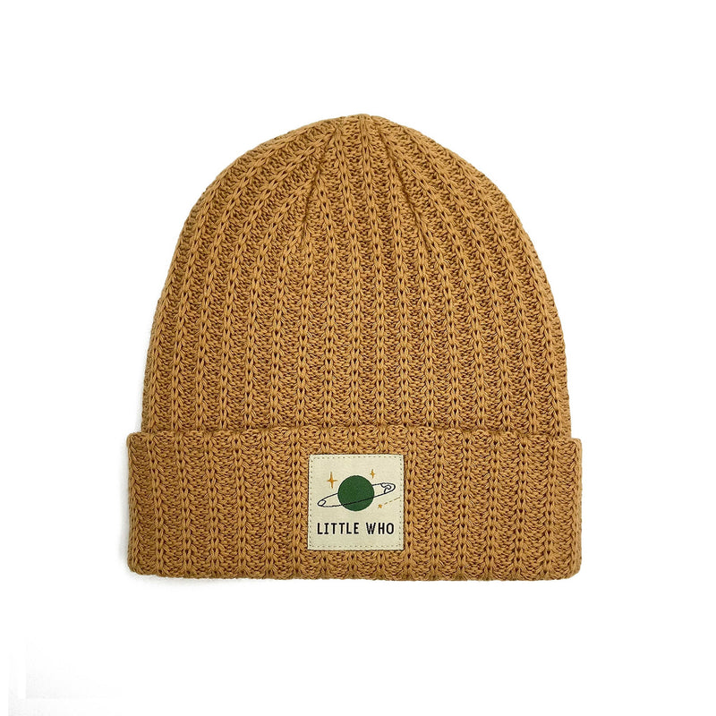 Strickmütze Honiggelb, Größe M | Little Who