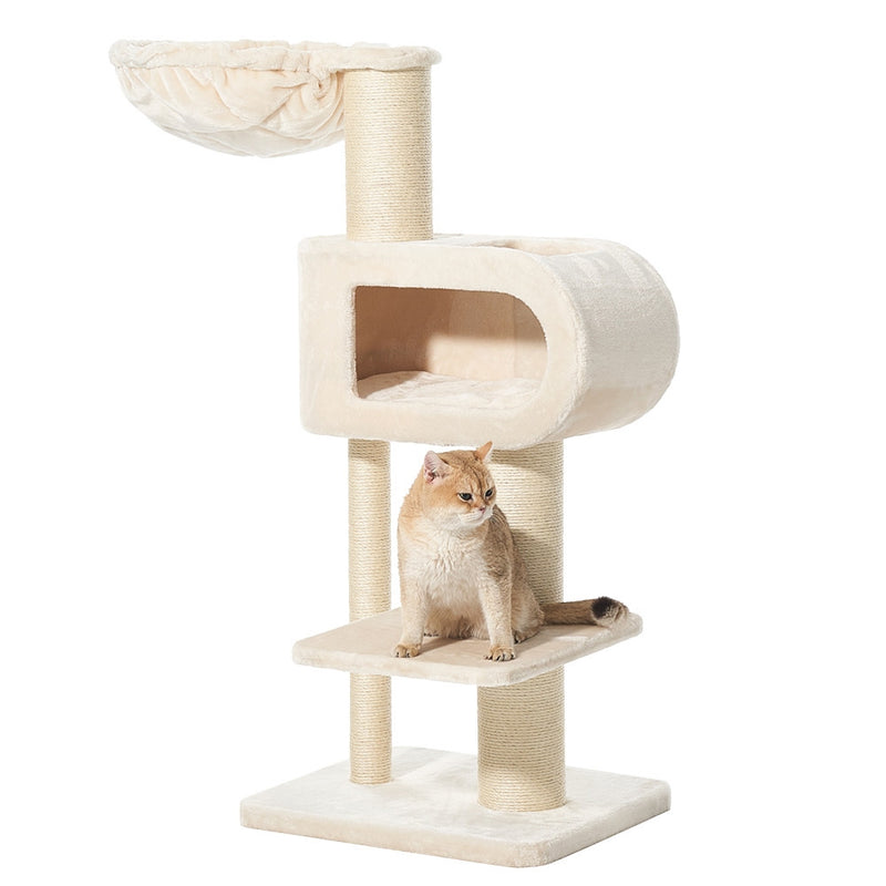 Nobby Kratzbaum Tove in Cream, 58 × 48 × 128 cm