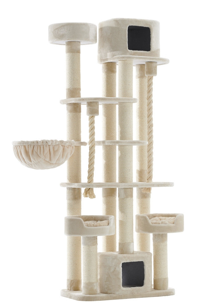 Nobby Kratzbaum Kyla Cream, 85 × 50 × 209 cm
