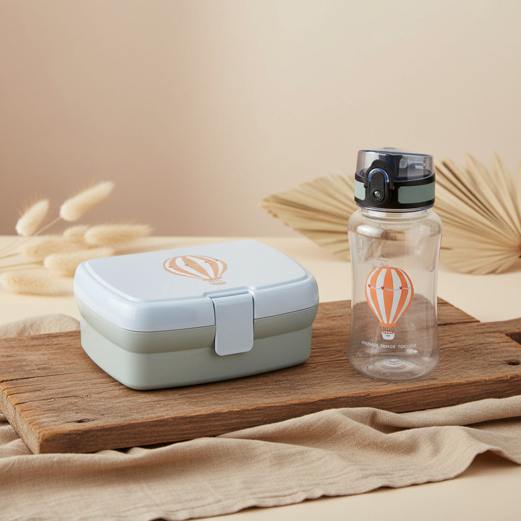 Breaktime Set Bottle &amp; Lunch Box Tiny Drivers - Balloon | Casual