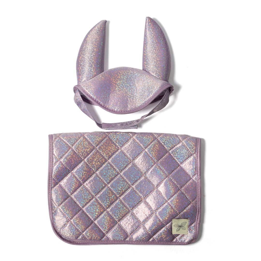 Saddle pad &amp; hood purple | byAstrup
