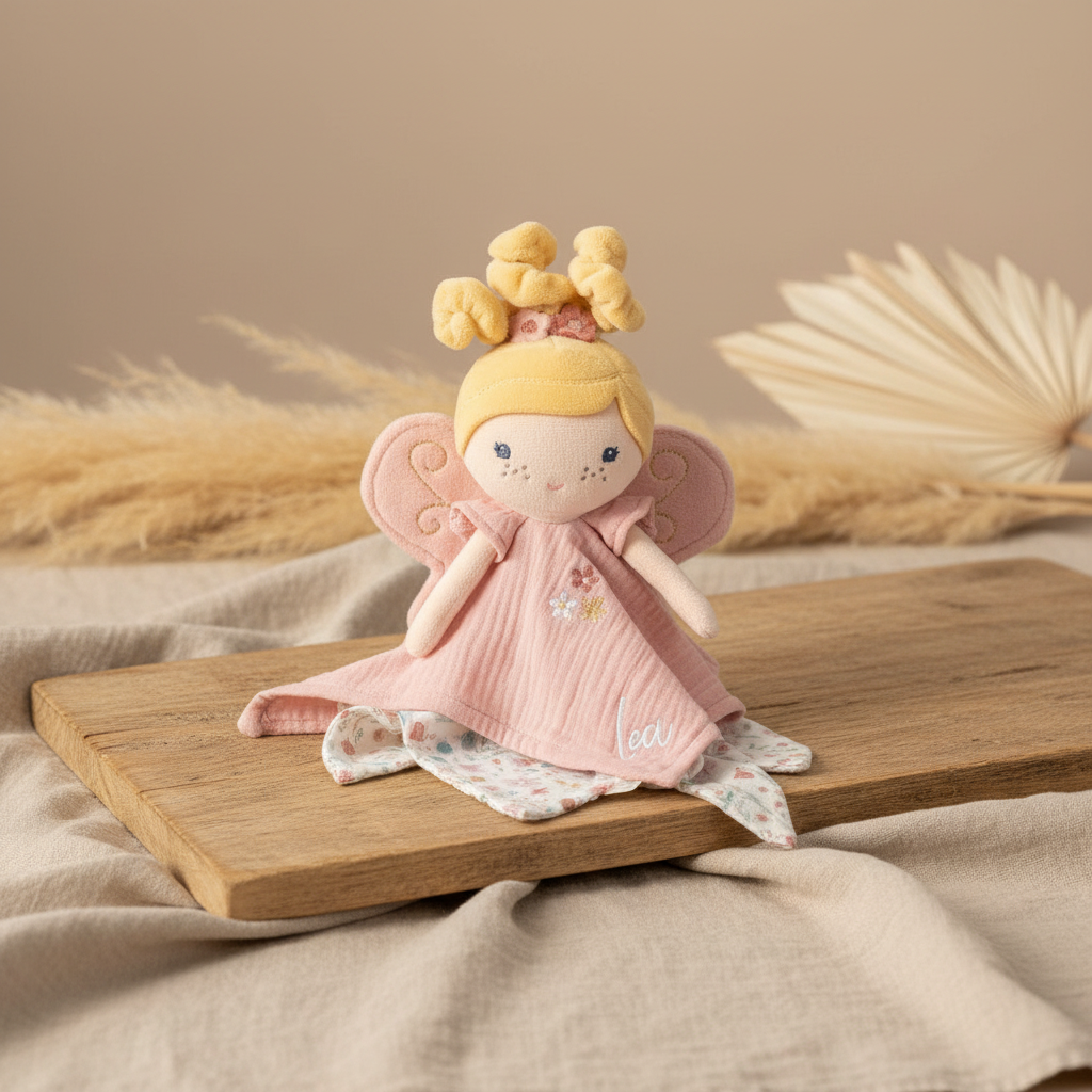 Schnuffeltuch Fairy Mila – Kuscheltuch für Babys