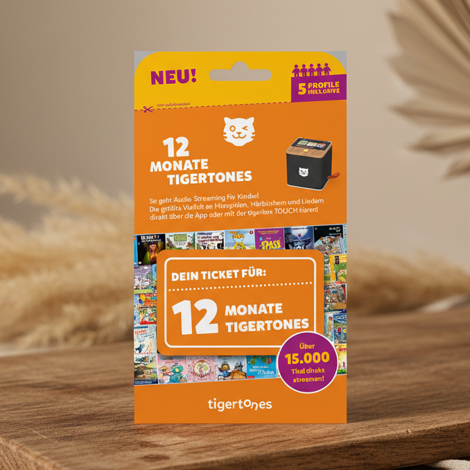 12 Months Family (up to 5 devices) Tigertones Tigerticket Tigerbox Touch plus and Mini | Tigermedia