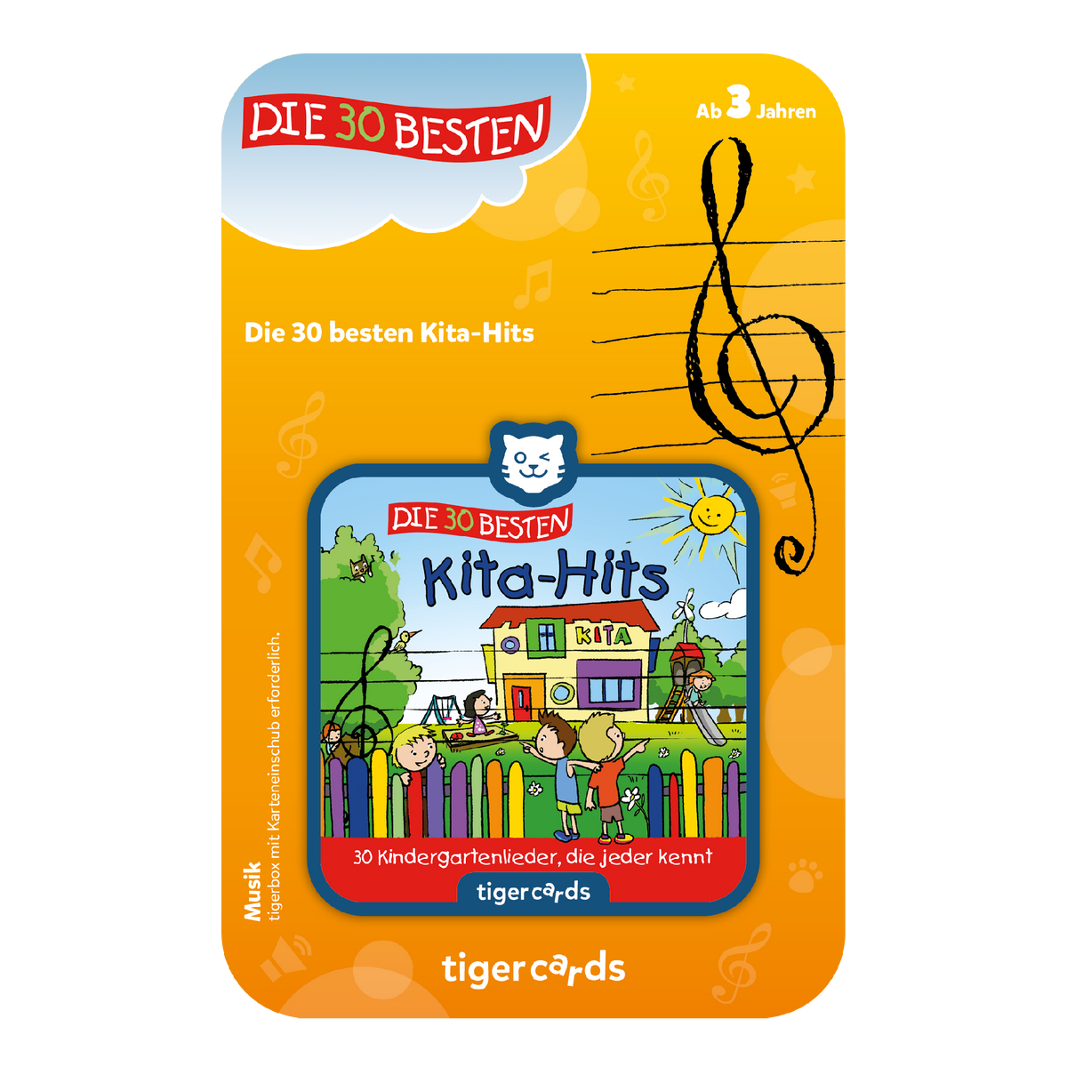 TigerMedia tigercard Die 30 besten Kita-Hits – offizielle Produktansicht 2
