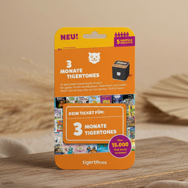 3 Months Family (up to 5 devices) Tigertones Tigerticket Tigerbox Touch plus and Mini | Tigermedia